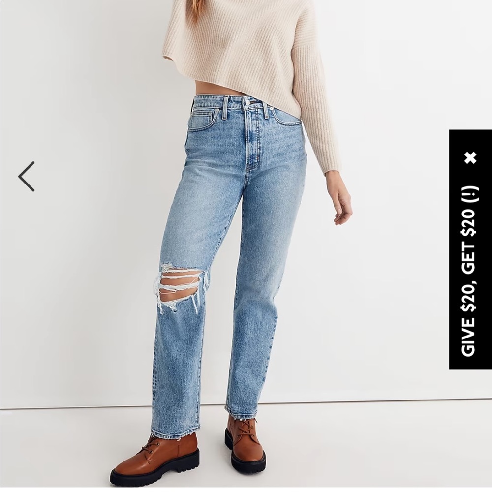 Madewell Perfect Vintage Straight Jean